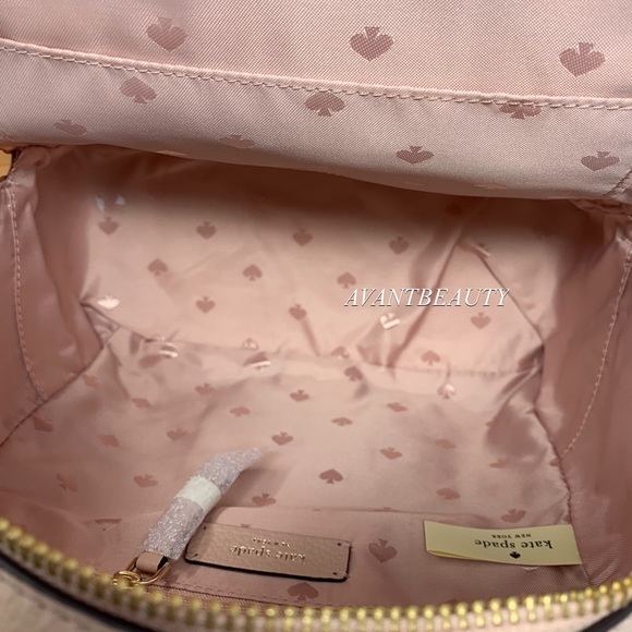 Kate Spade Medium Jackson backpack warm vellum - Picture 5 of 6